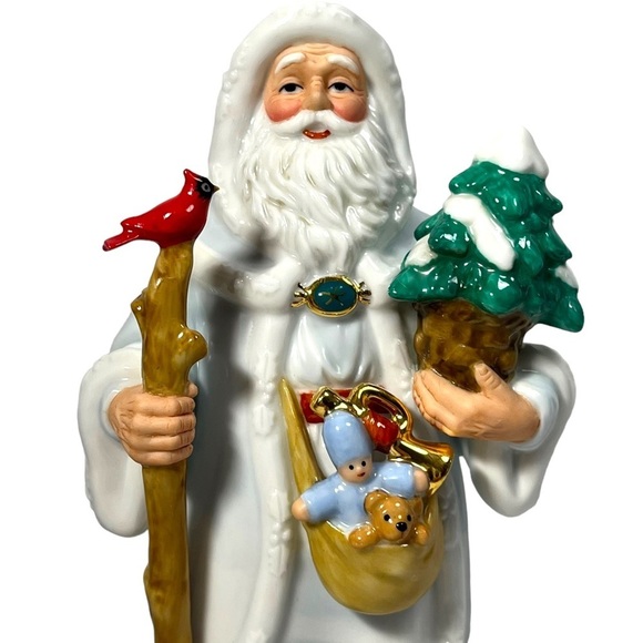 Home Interiors Santa Father Christmas Figurine 58128-05 Homco 2005 Holiday Decor - Picture 14 of 15
